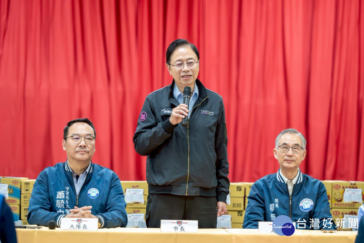 張市長致詞。