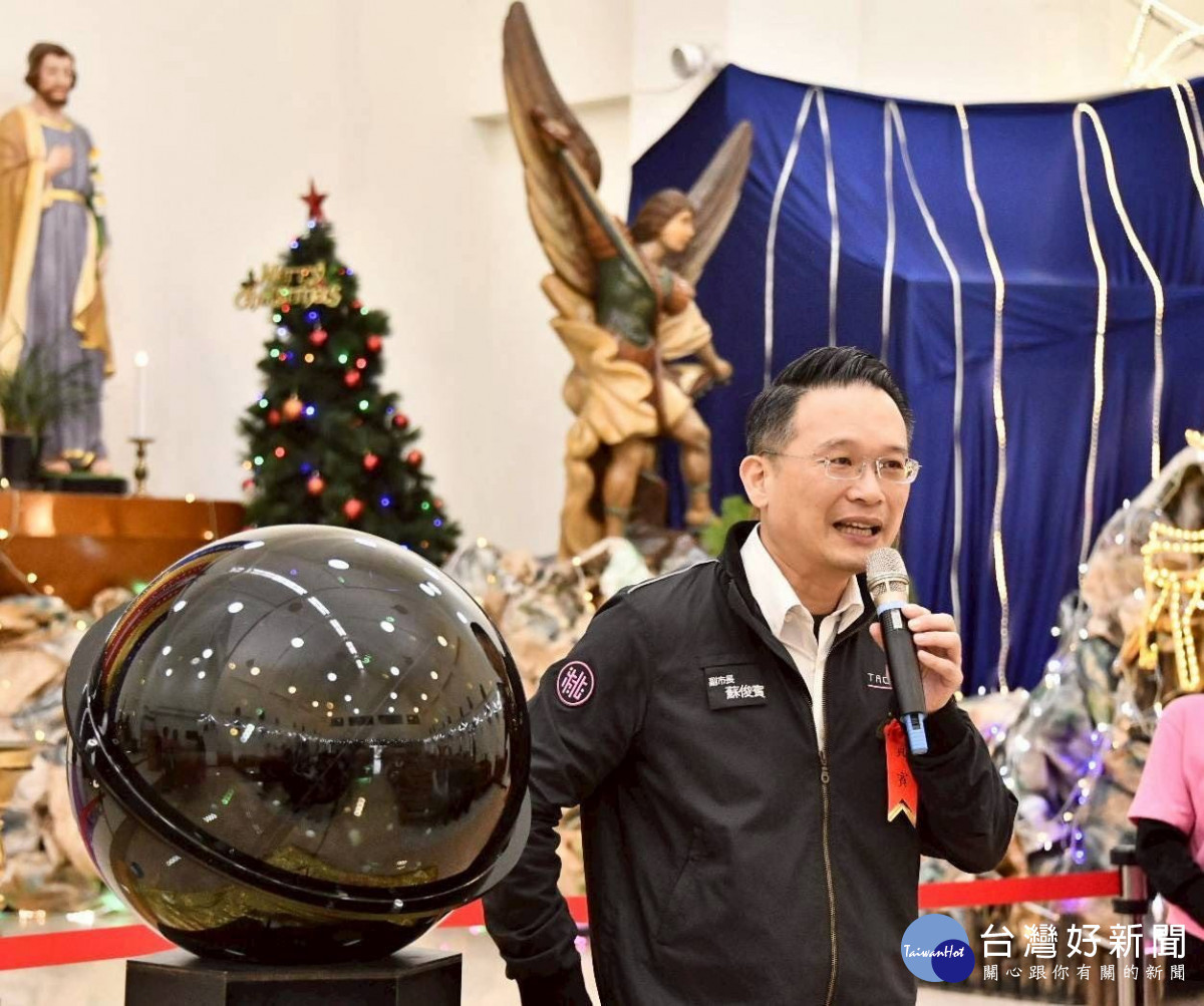 蘇副市長致詞。