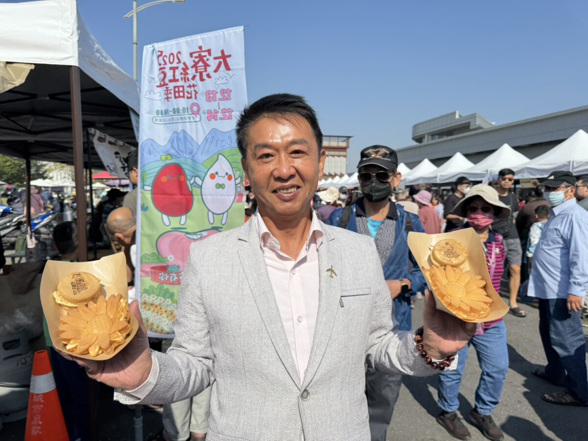 ▲許智傑表示,將傳統農產精緻化、時尚化,這正是他一直主張的「農業品牌化」願景。(記者 李堂安 翻攝)