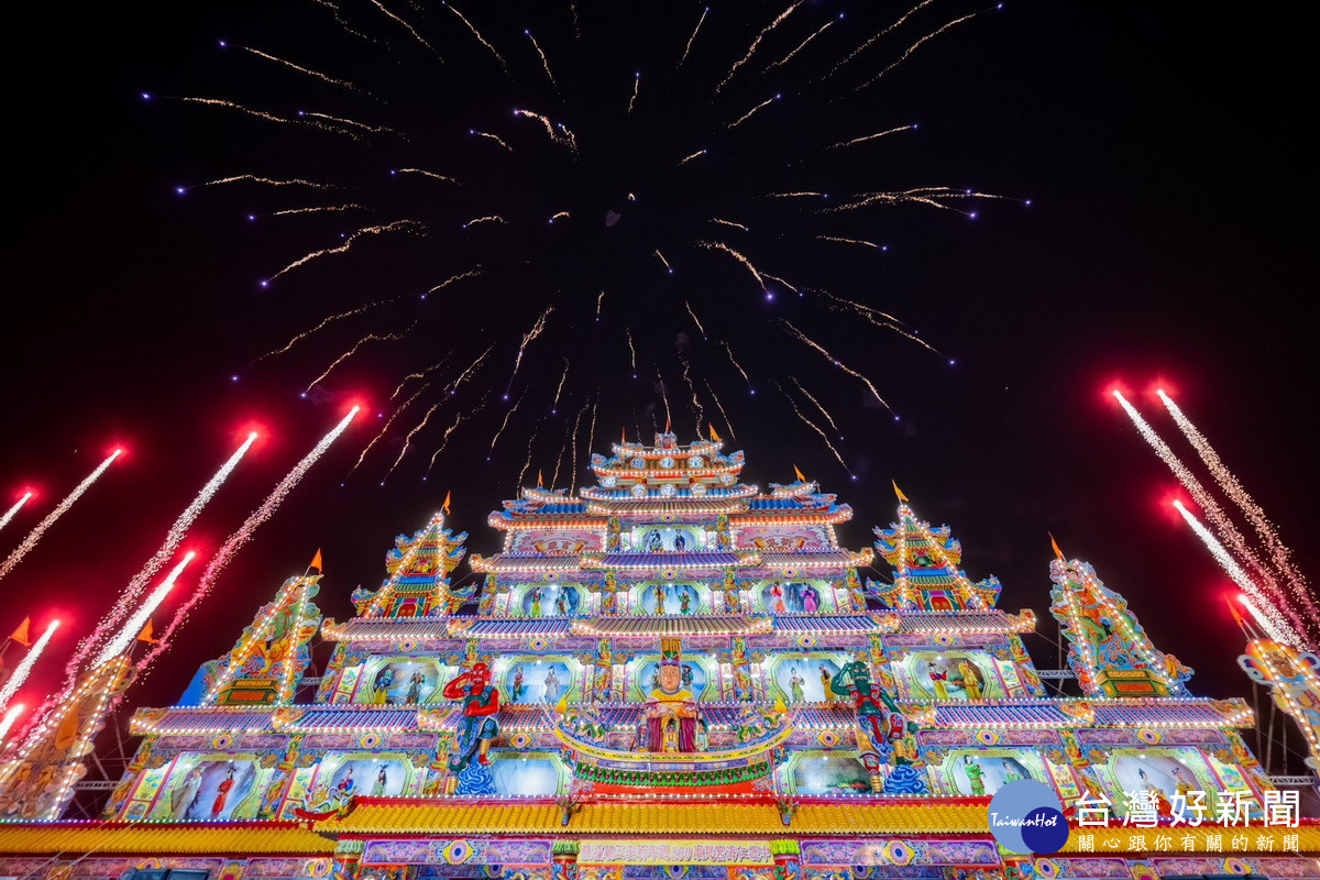 「財團法人中壢仁海宮建宮200周年五朝福醮啟燈大典」盛況。<br /><br />