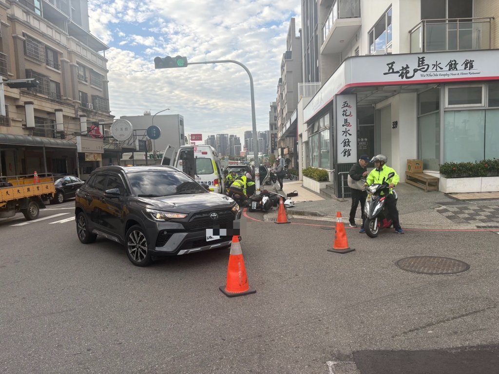 台中死亡車禍!菲籍移工騎車遭擦撞再撞電線桿 傷重不治