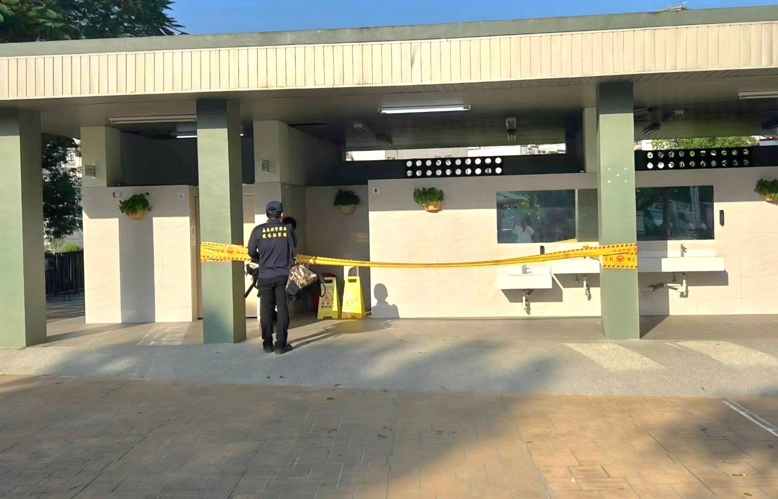 民雄左岸公園無障礙廁所驚見女子倒臥亡 警封園追死因