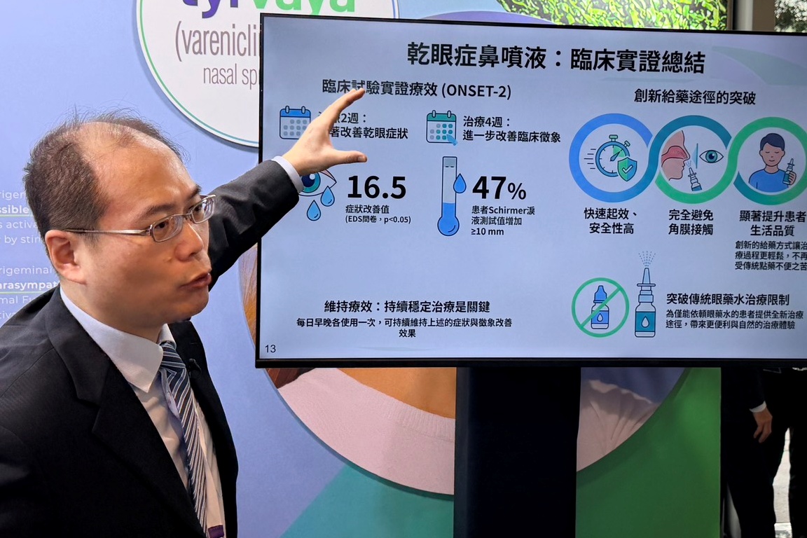 【有影】乾眼症治療迎新突破 鼻噴液助淚液分泌 16 【有影】乾眼症治療迎新突破 鼻噴液助淚液分泌 15