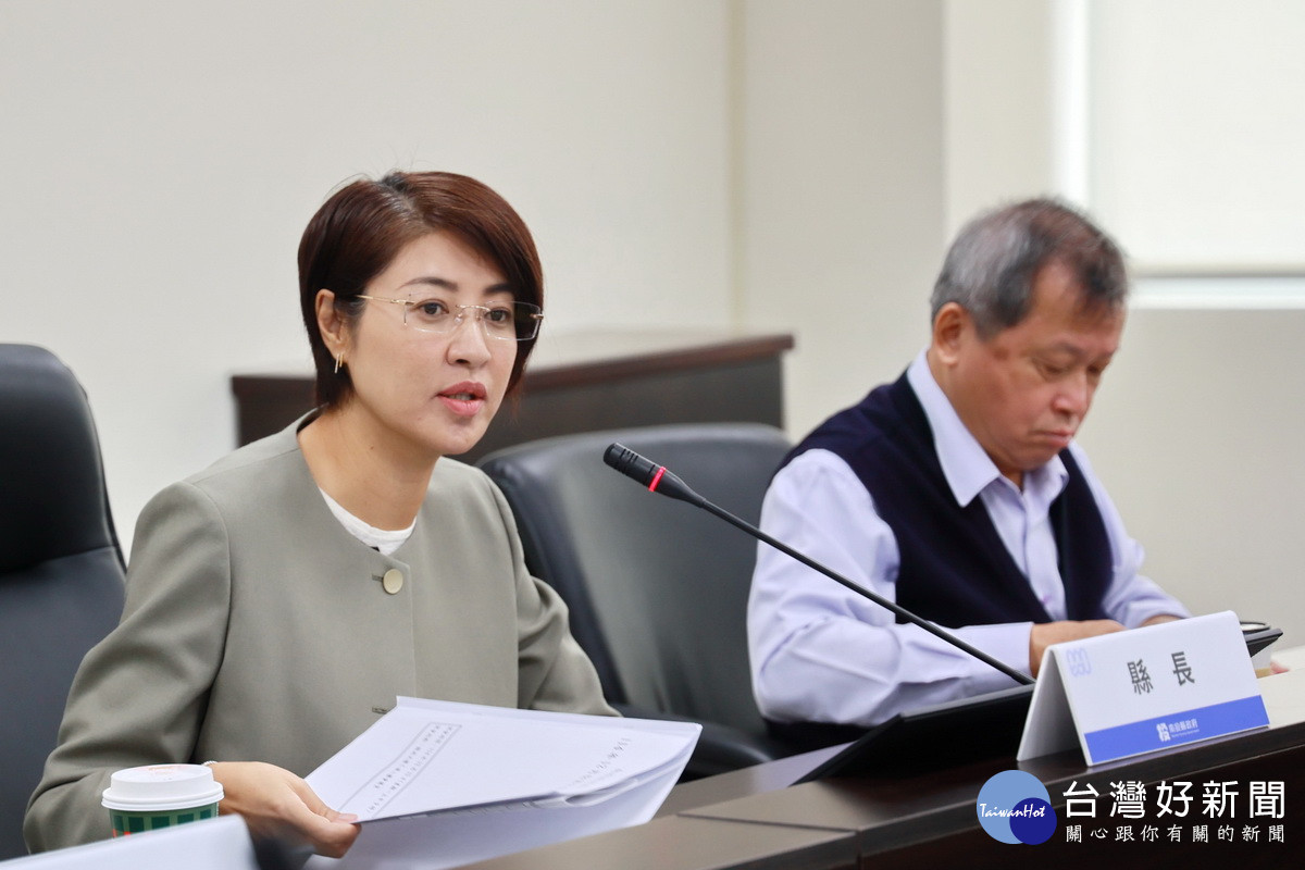 許淑華縣長宣布氦氣球樂園明年2月開園。（縣府提供)