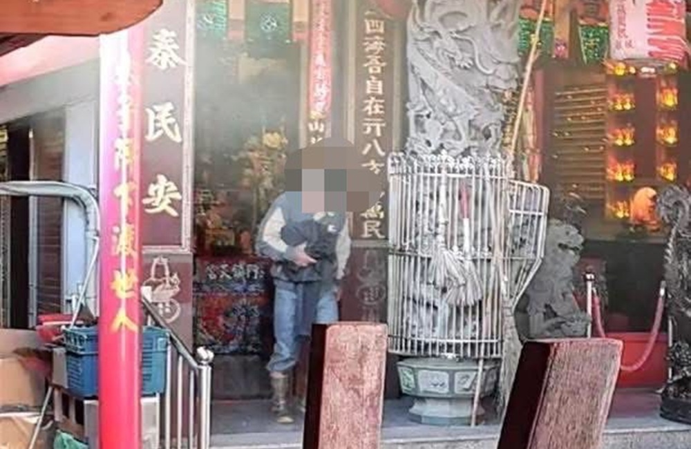 三太子神像不見了 42歲男涉竊被逮辯想裝飾家裏 218 cnews204251215a07