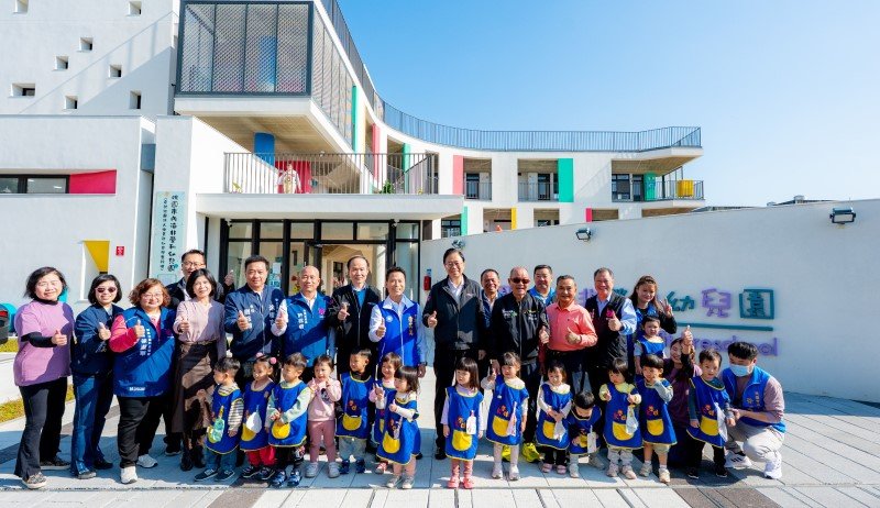 張善政視察內海非營利幼兒園 市府持續增加2歲專班挺幼教