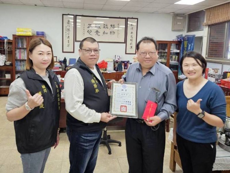 人物暖實力|全新湖公益協會楊勝馭用行動守護孩子,也守護湖口鄉的明天