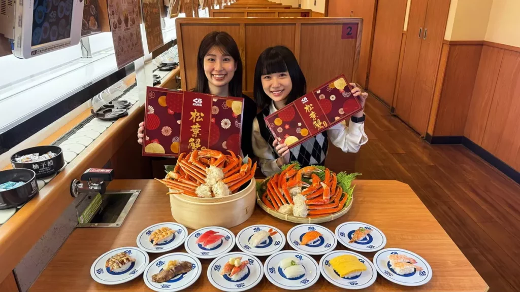 藏壽司首賣年節禮盒!日本年味「嚴選豪華松葉蟹」極鮮來台