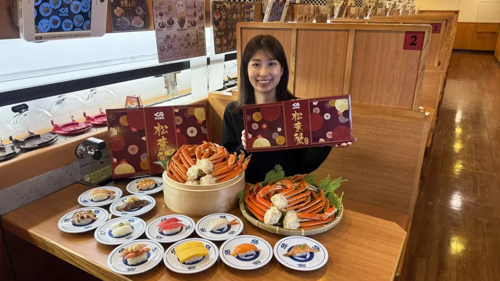 藏壽司首賣年節禮盒!日本年味「嚴選豪華松葉蟹」極鮮來台