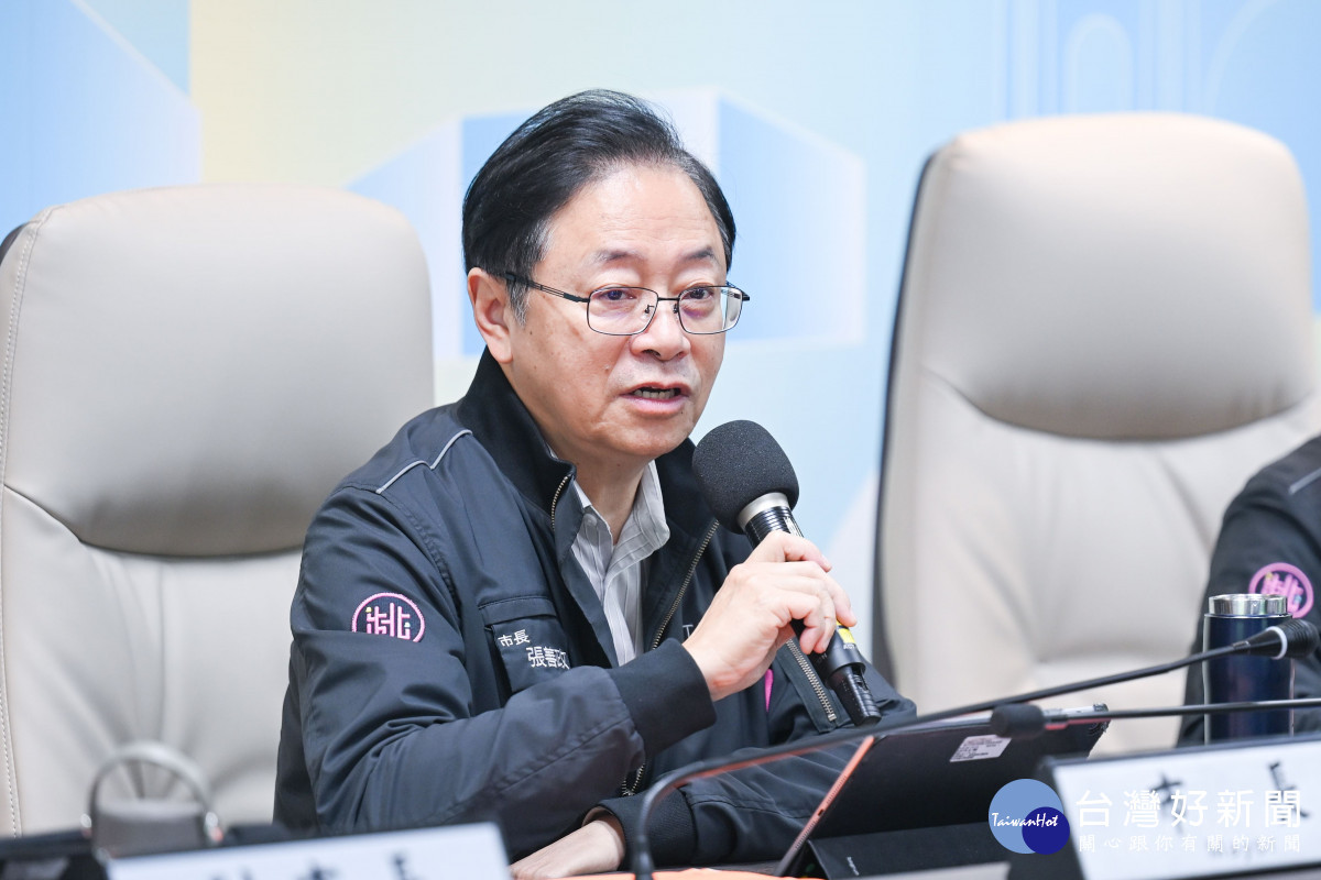 張市長致詞。