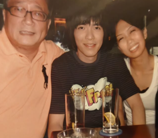Summer分享父親和老公蕭敬騰的合照。(圖/翻攝summer IG)