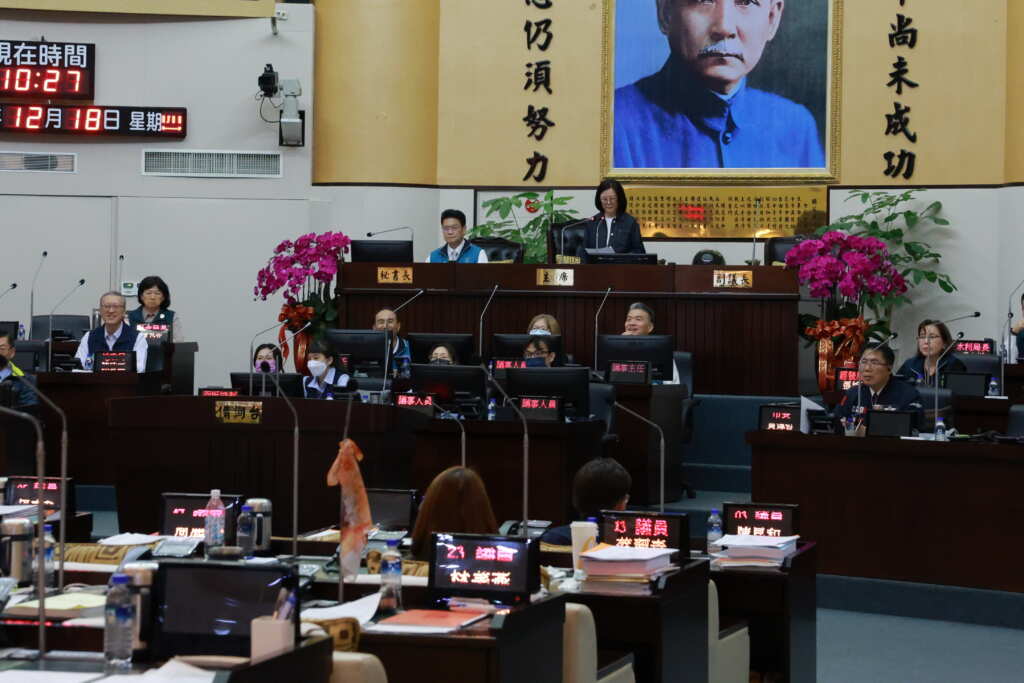 ▲南市議會變更議程盼完成明年度總預算審查。