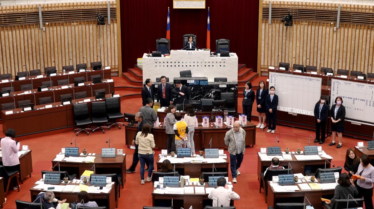 ▲議會順利成立115年各種委員會