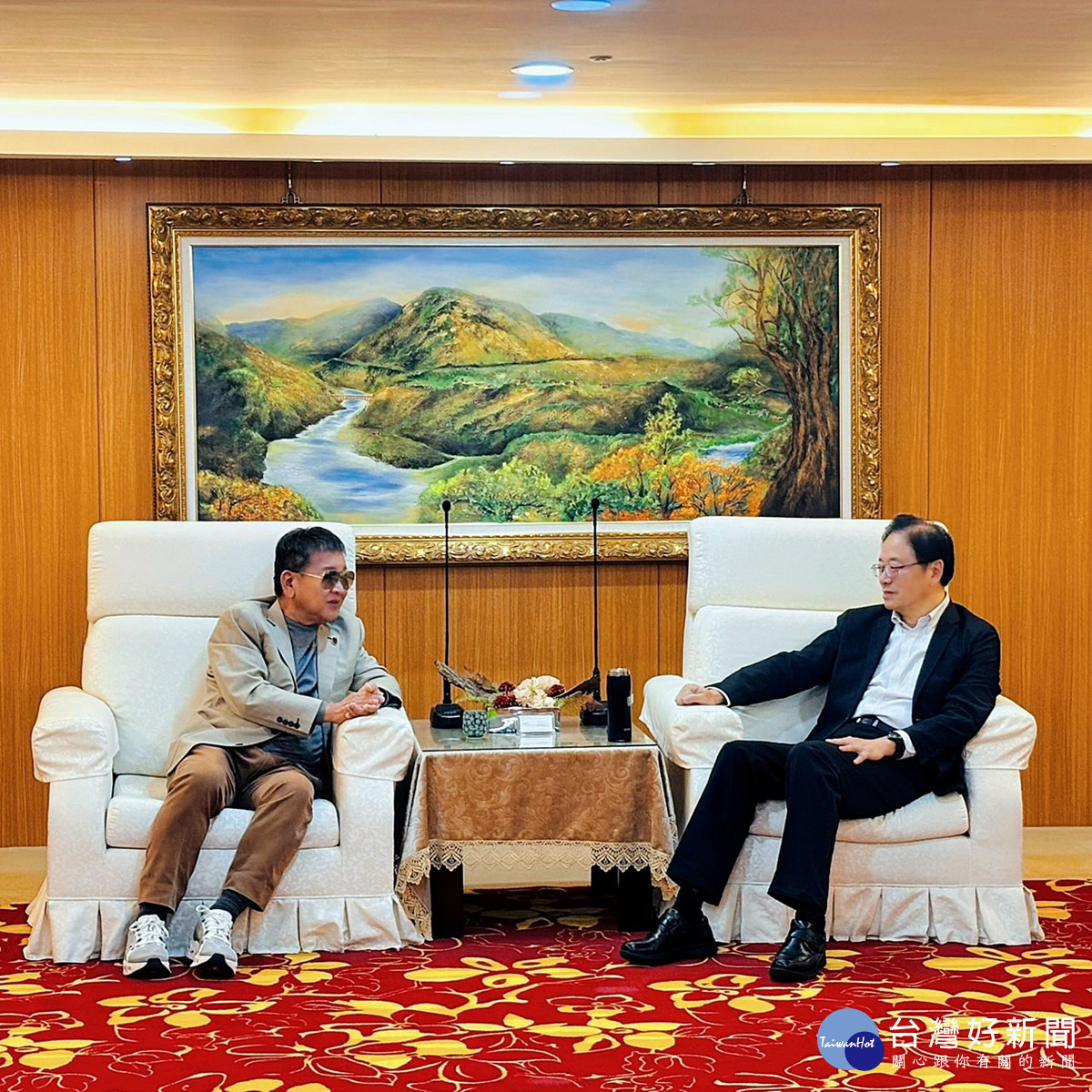 桃園慈宮寒冷送暖捐五百萬給市政府 市府將送給低收入戶共計六千多戶