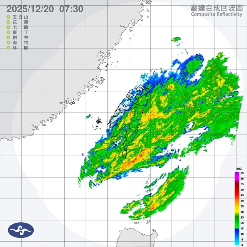 週六多雲時陰偶雨 各地偏涼下探17度