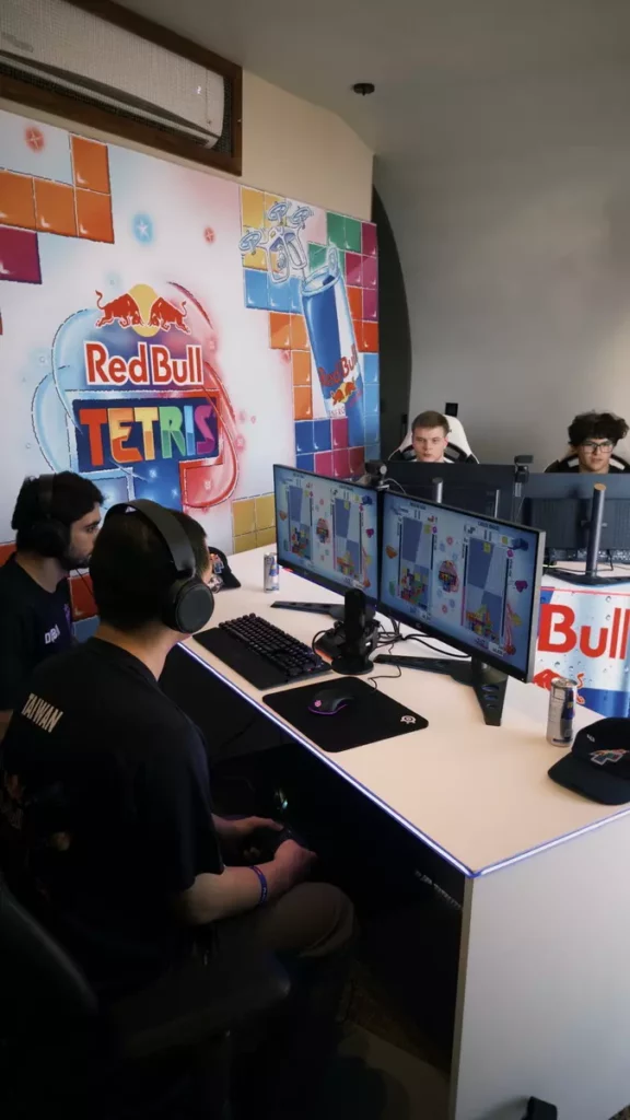 Red Bull Tetris台灣代表謝博淮最終以全球前32強作收。(Red Bull提供)