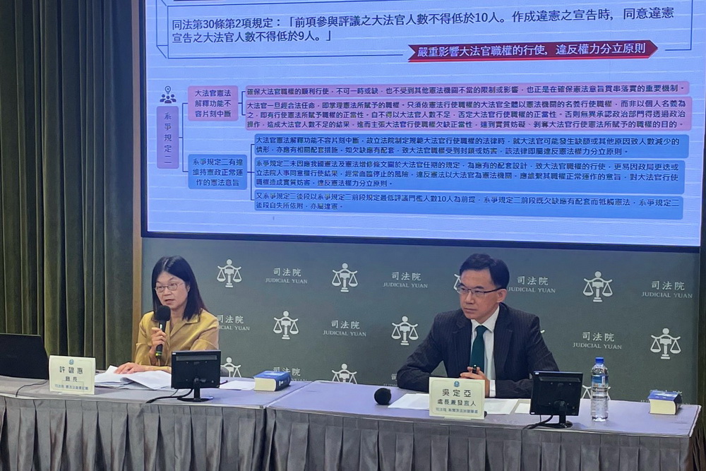 憲法法庭判憲訴法違憲 回到修法前狀況 270 憲法法庭判憲訴法違憲 回到修法前狀況 269