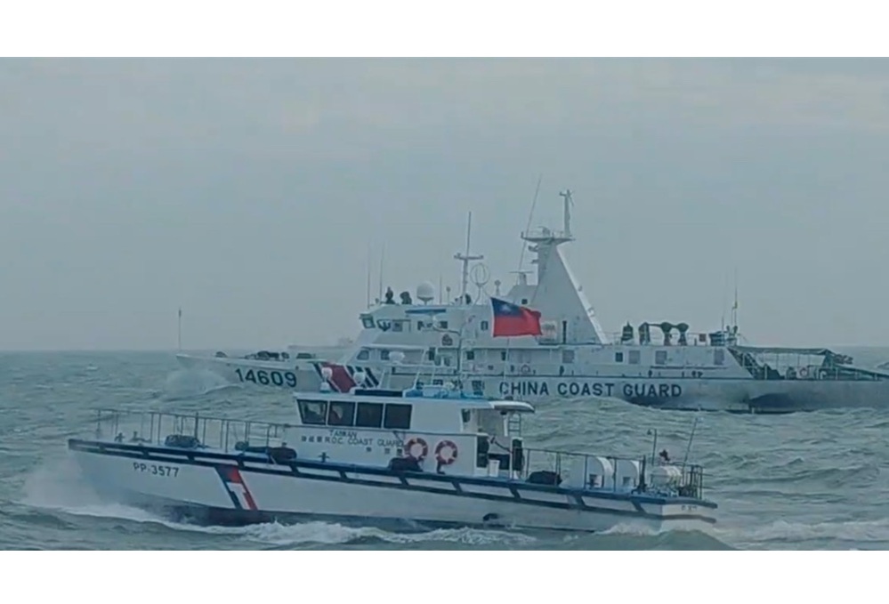 中國海警闖入金門禁止水域 海巡署強力對應並嚴厲譴責 266 cnews204251219a14