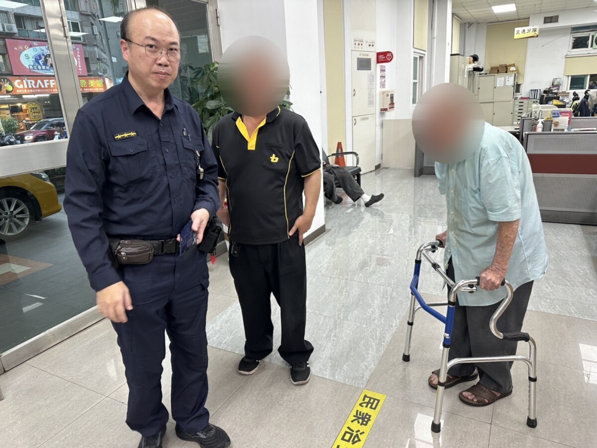 ▲90歲爺爺有多次迷途紀錄,早已是為轄內的「走失常客」。