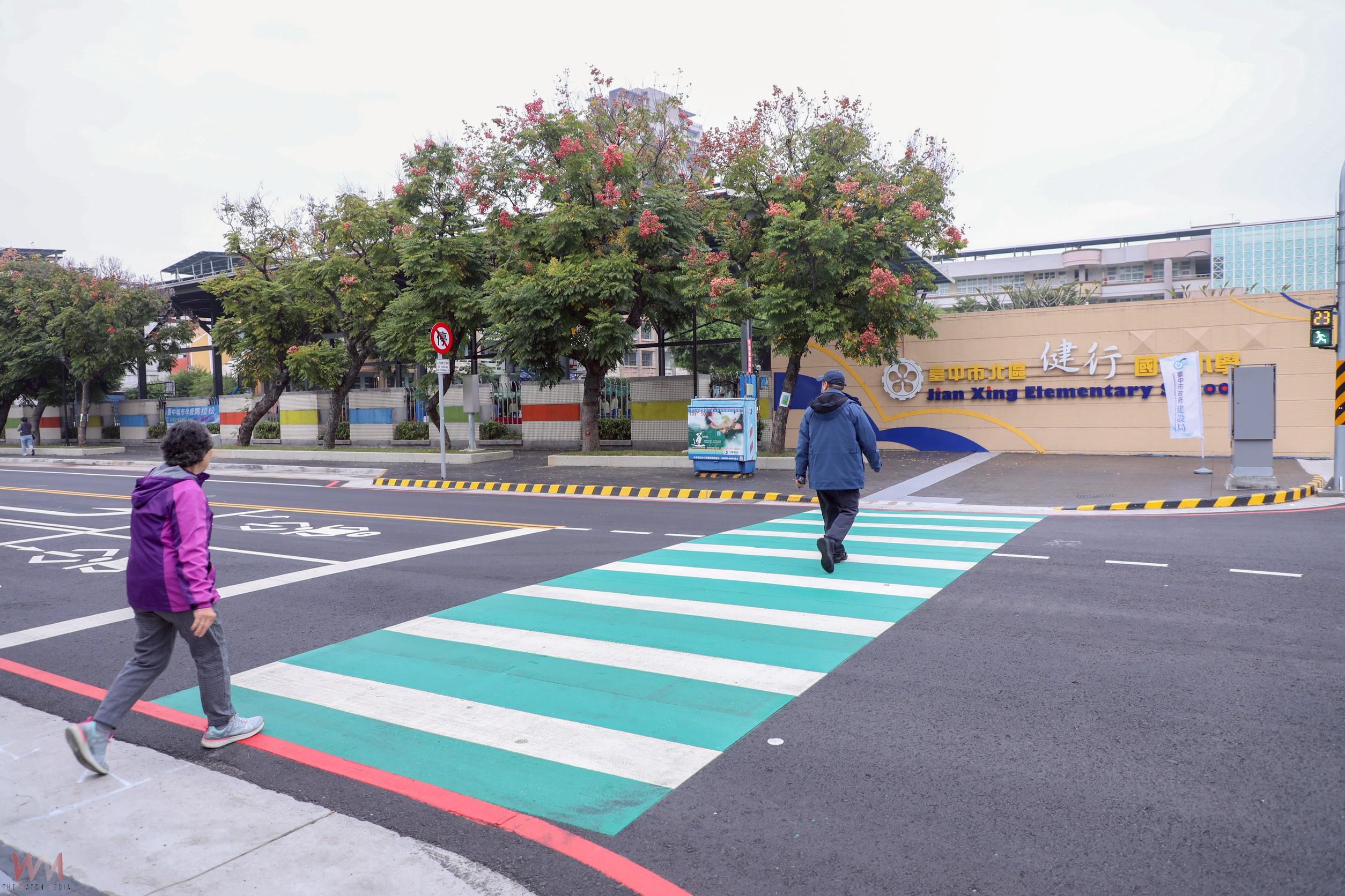 打造學童安心通學環境 中市北區健行路斥資8,097萬改善完工 - https://www.watchmedia01.com