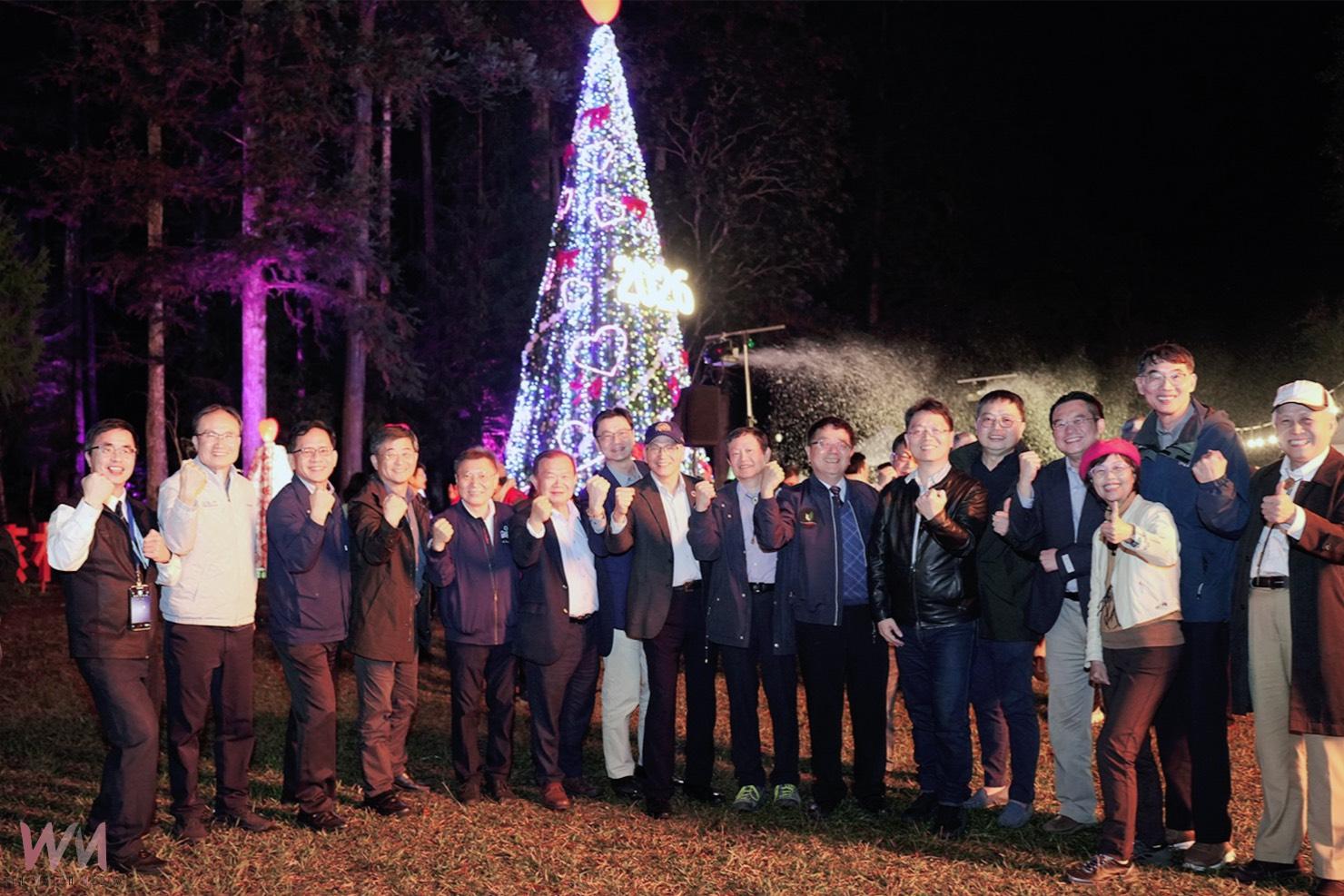 傳遞祝福 興大惠蓀林場點燈感恩 攜手原鄉共度暖冬 - https://www.watchmedia01.com