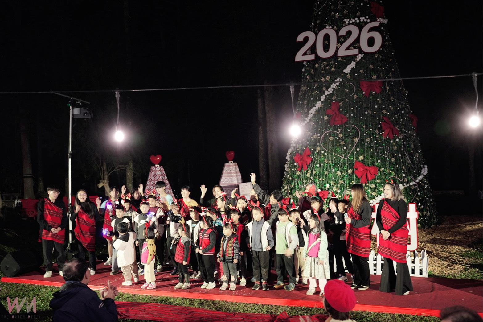 傳遞祝福 興大惠蓀林場點燈感恩 攜手原鄉共度暖冬 - https://www.watchmedia01.com