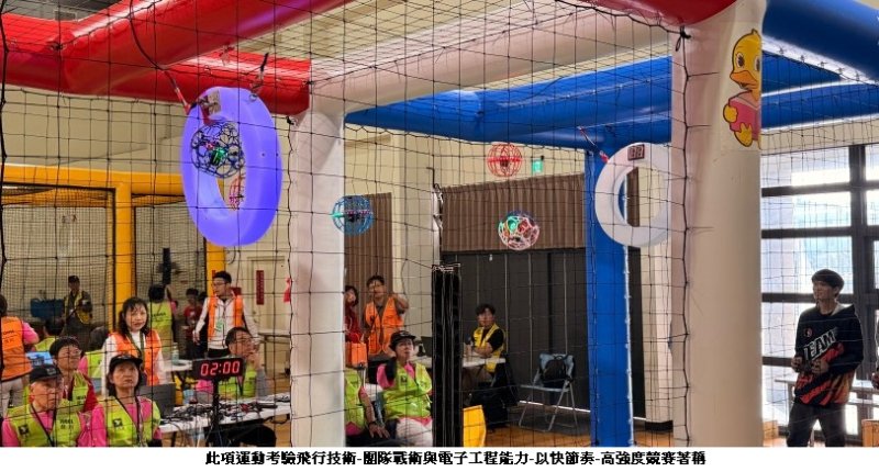 無人機也能踢足球!中市運動局力挺新興運動 全國32支隊伍齊聚梧棲區長盃競技