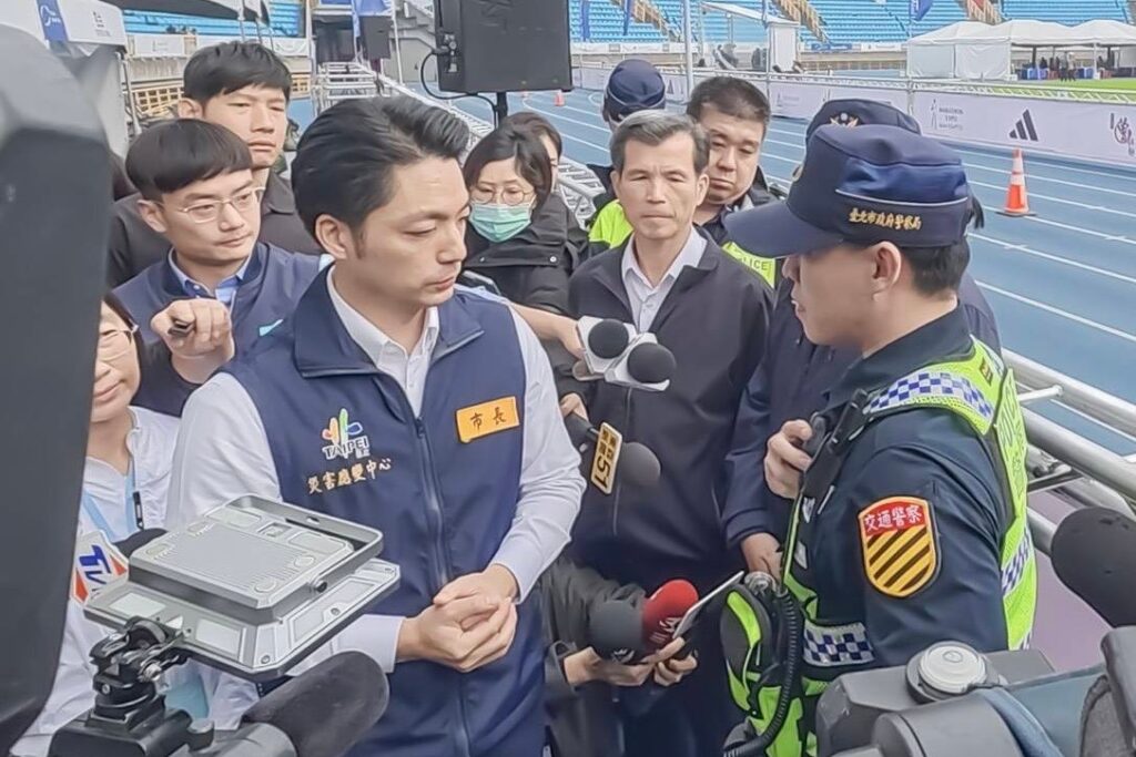 2025臺北馬拉松 開跑 市長及副市長視察維安部署 22 MEITU 20251221 143018034