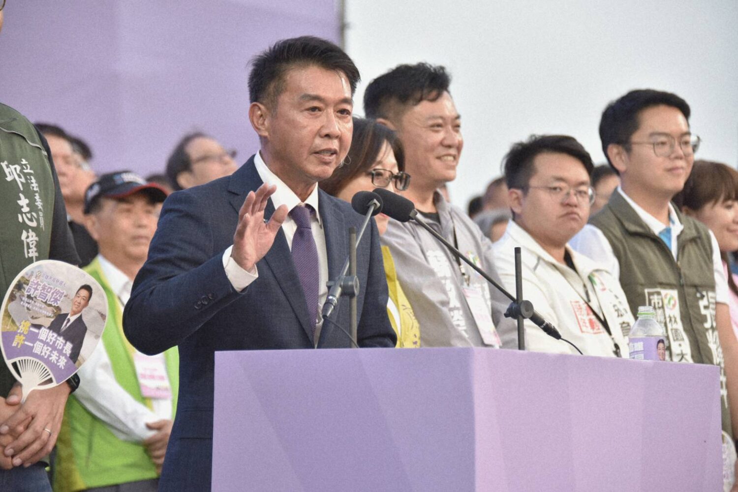 萬人造勢稱冠!許智傑:我是大家的全民市長!