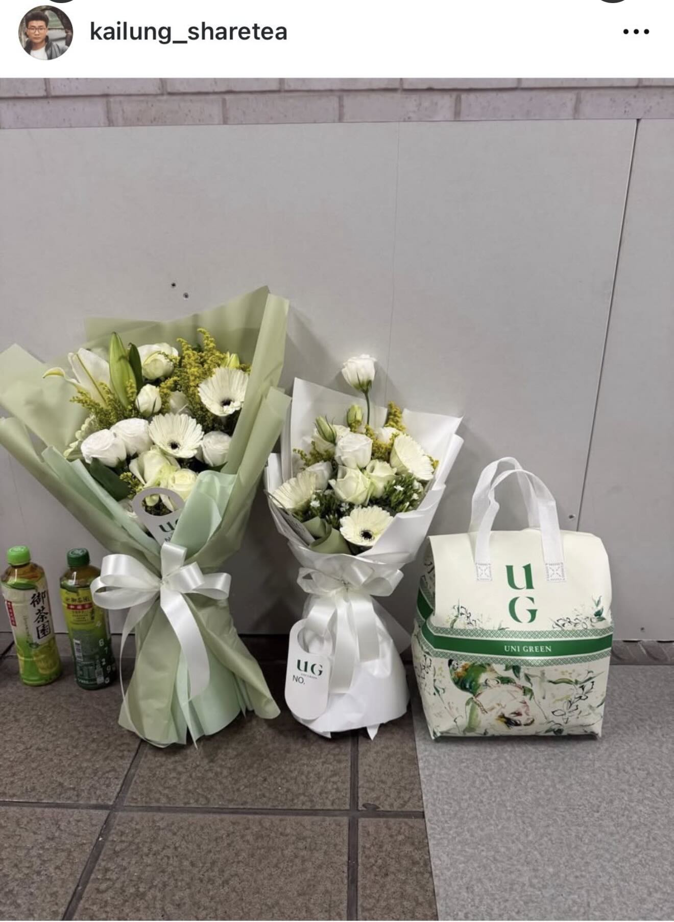 UG負責人、聯發國際董事長鄭凱隆,送飲料遭疑消費死者。(圖/翻攝鄭凱隆Threads)