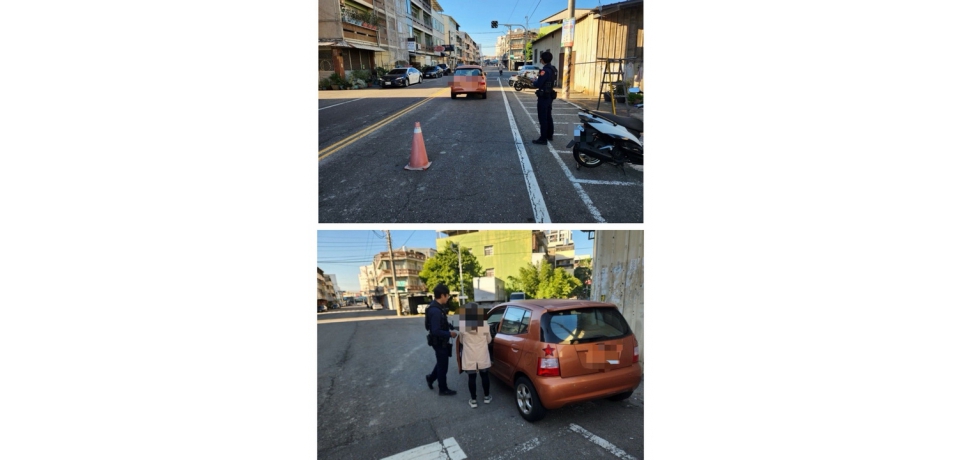 車輛拋錨快車道 斗南警即時協助排除