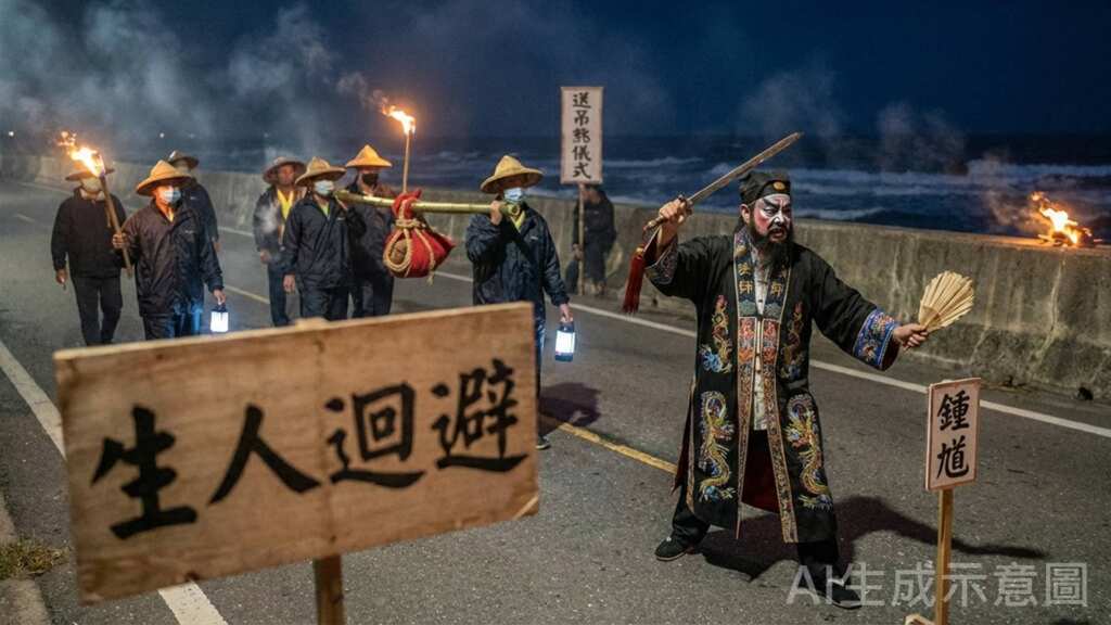 ▲送走煞氣安民心，彰化伸港、福興將舉行送肉粽科儀。（圖／AI生成示意圖）