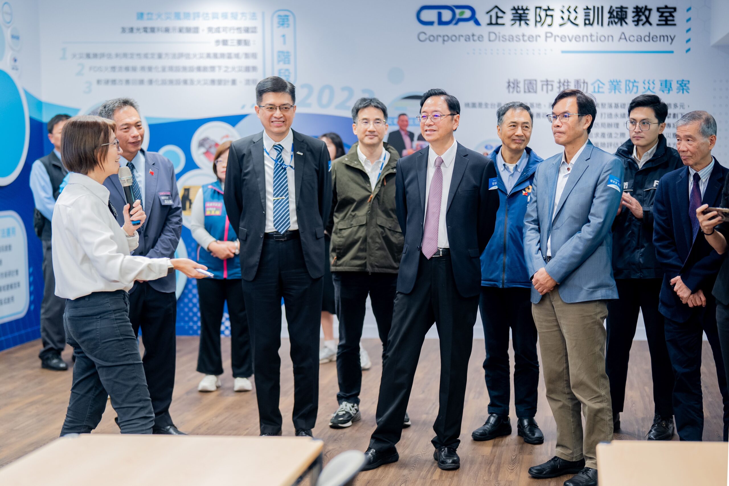 桃園企業防災專案成果亮眼 張善政曝第三階段願景 9765273f c5d7 4757 a5c1 14b0dc9e5589 scaled
