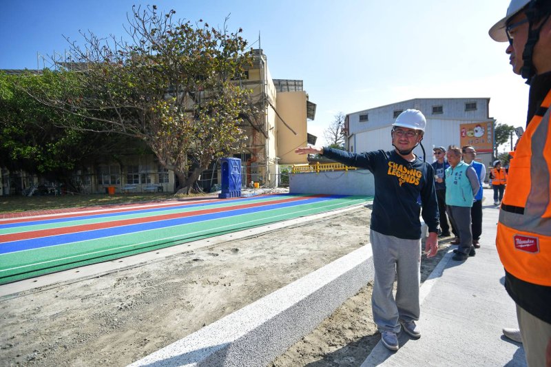 視察鹿港蓄洪工程 謝典霖:全力支持彰化縣基礎建設 提升生活品質