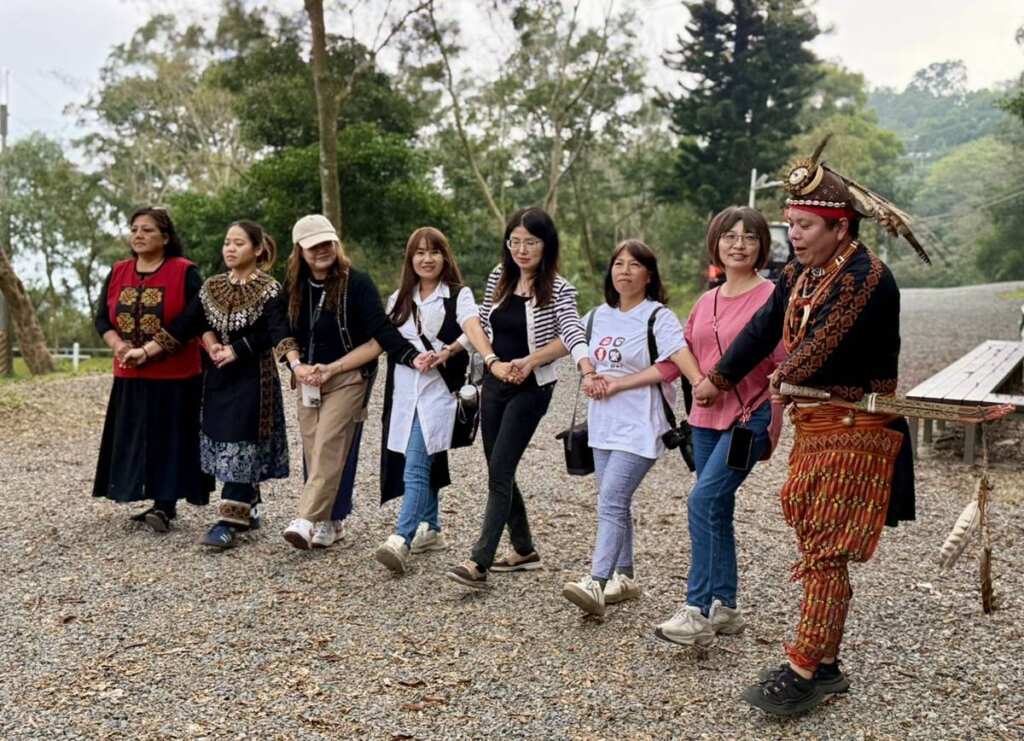 ▲屏東咖啡 × 大武山森活媒體踩線，串聯食農教育與山林文化體驗。（記者蘇彩娥攝）