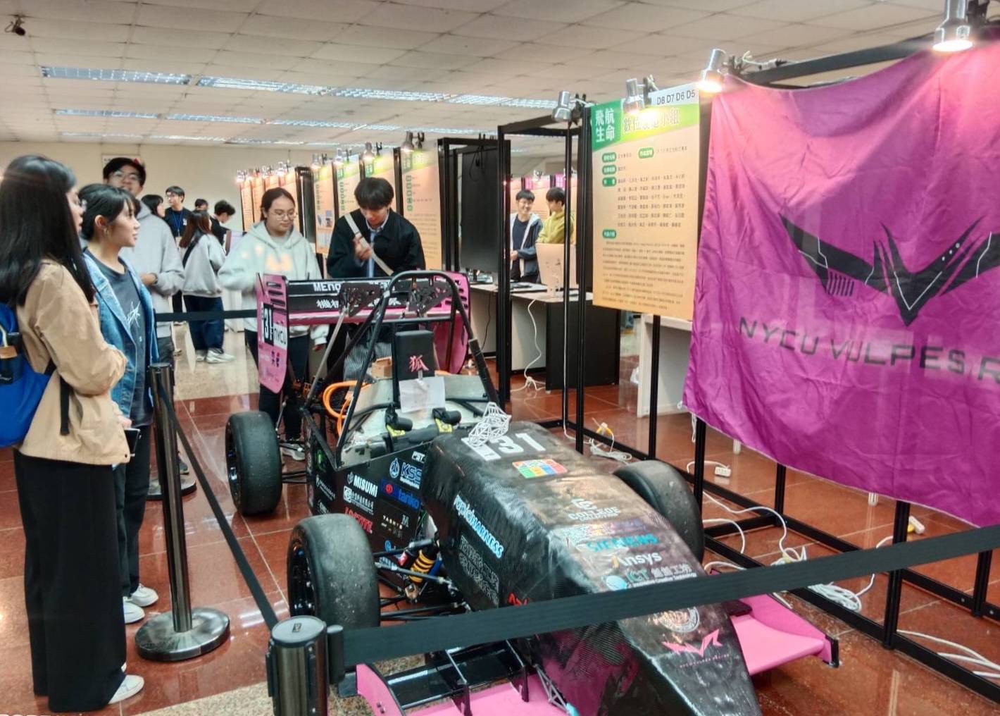 陽明交大舉辦ICT創創工坊跨域實作成果展(圖/記者黃溎芬翻攝)