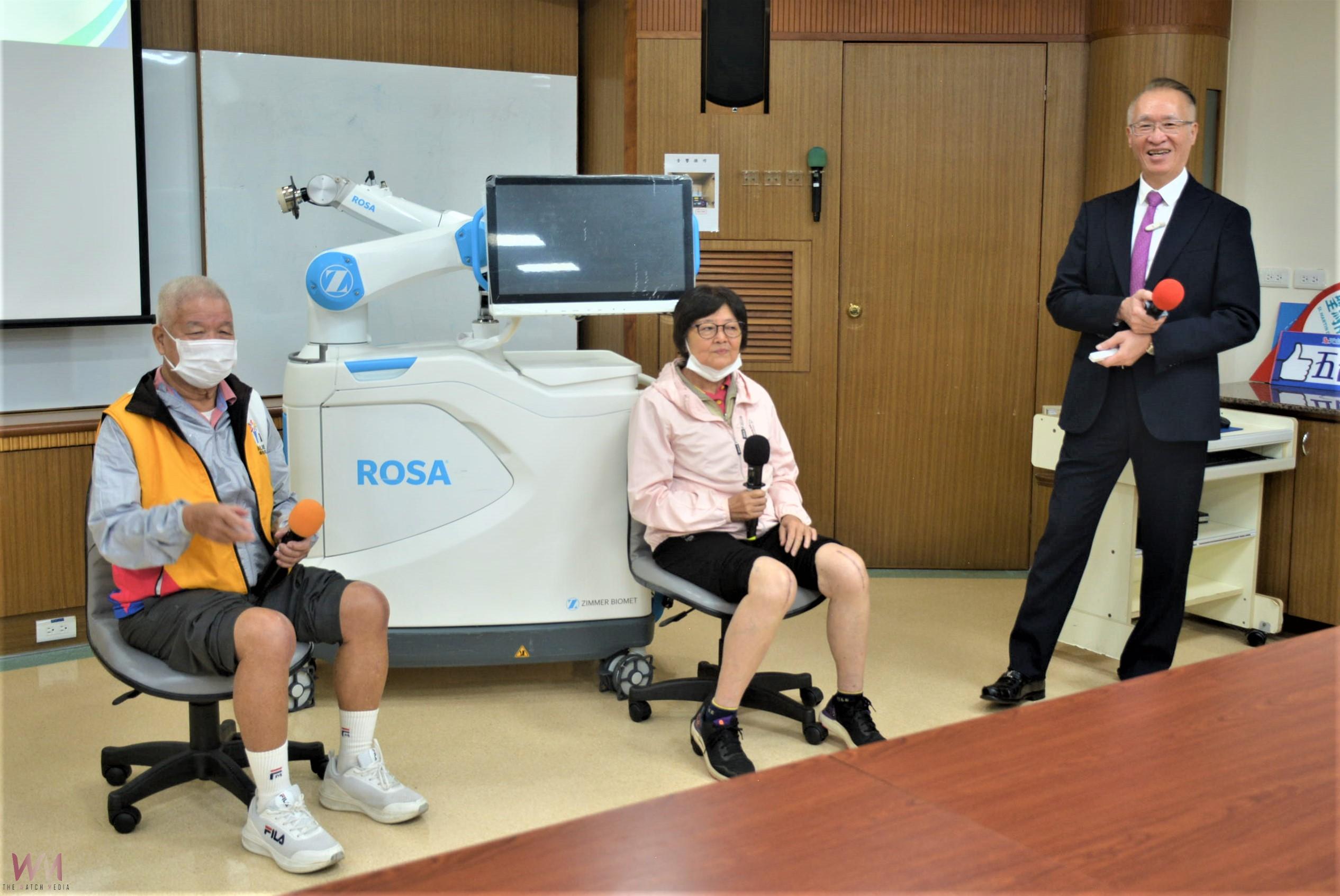 ROSA機械手臂系統關節置換 精准醫療造福膝疼痛患者 - https://www.watchmedia01.com