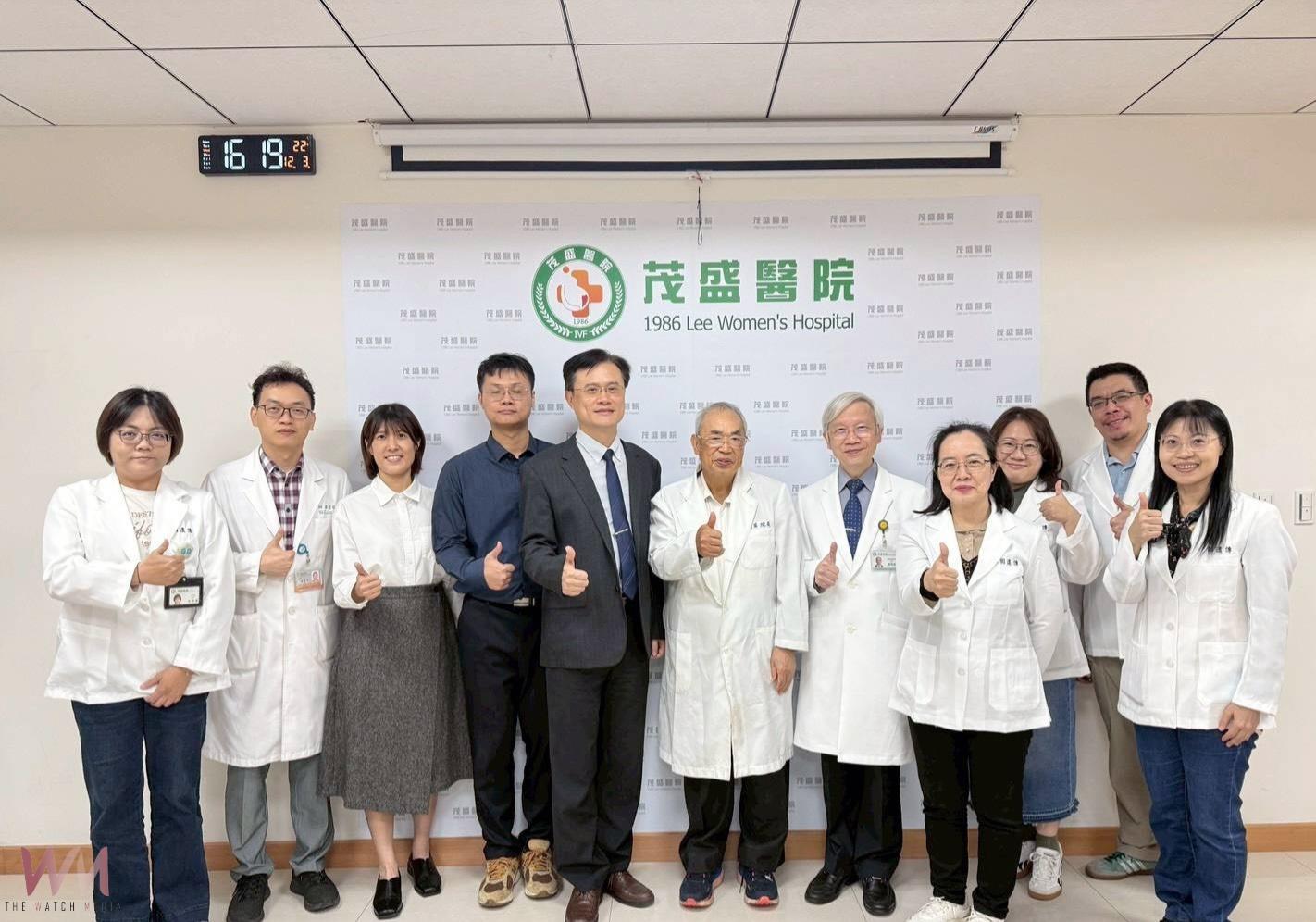 茂盛醫院攜興大研發全球首創「非侵入式胚胎粒線體檢測平台」　獲國家新創獎肯定