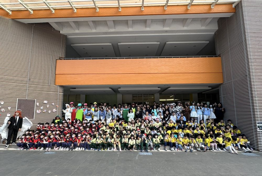嶺東科大幼保系2025「聖誕期末成果發表會」。(圖/嶺東科技大學)