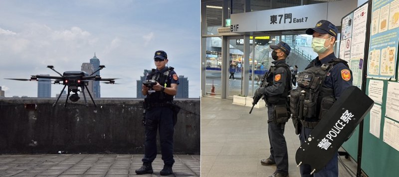 跨年維安滴水不漏!高警整合千名警民力「科技+人力」建構城市安全防護網