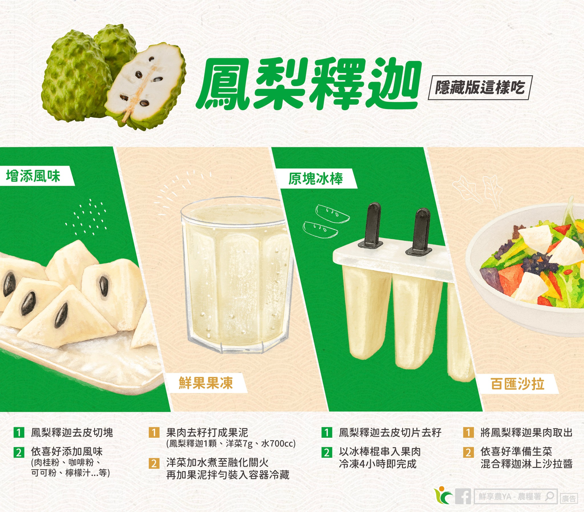 鳳梨釋迦產季到!4種創意吃法大公開 537525295 1083548937257069 6273838898137891824 n