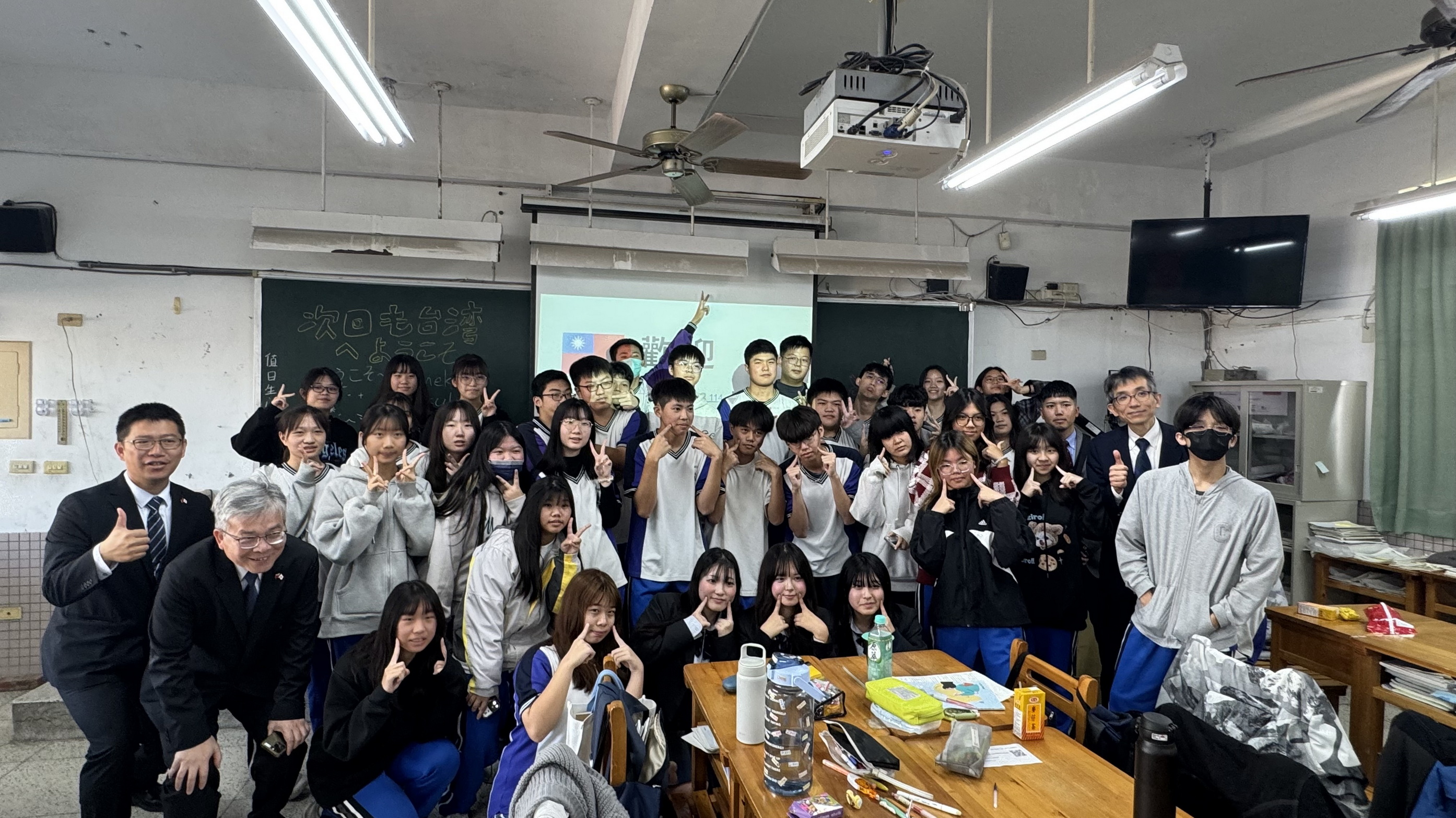 溪湖高中接待日本新榮高校師生　展現國際教育交流成果 - https://www.watchmedia01.com