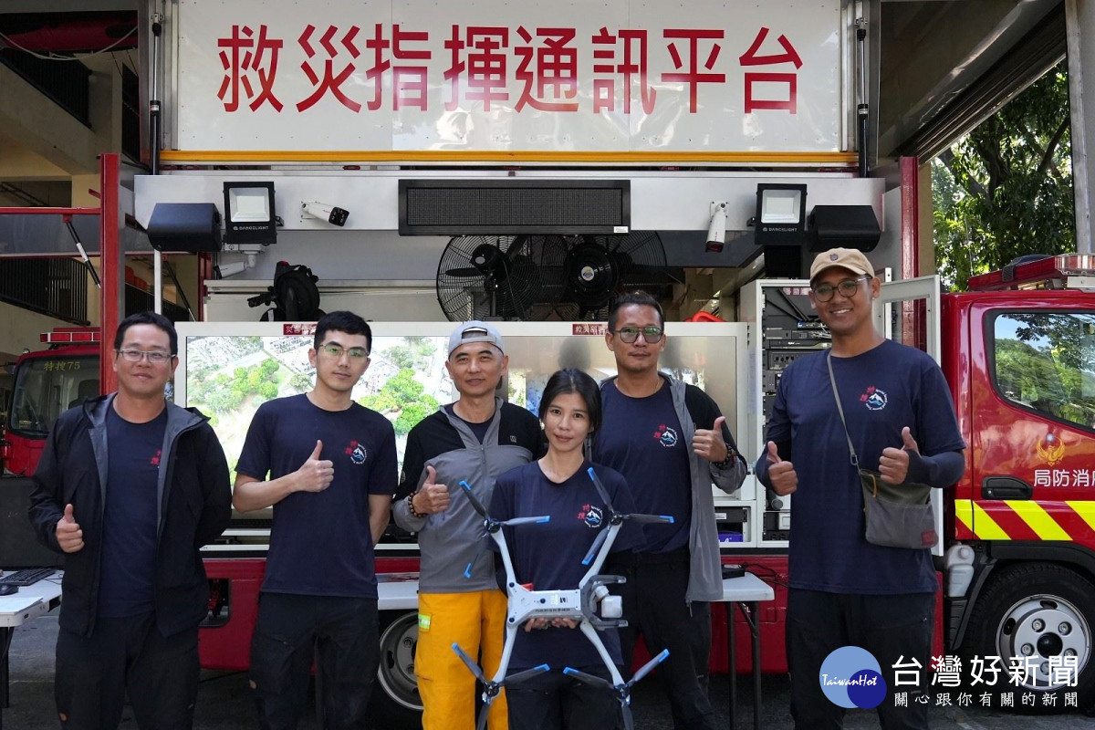 無人機3D建模助花蓮救災　屏東消防局明年增購4台