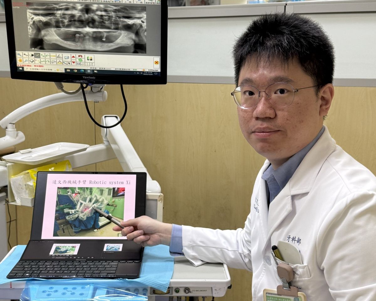 圖/口腔醫學部口腔外科邵孔昱醫師提醒,下顎牙齦癌是口腔癌的一種,多發於45歲以上男性,菸、酒及檳榔是主要危險因子。(雙和醫院提供)