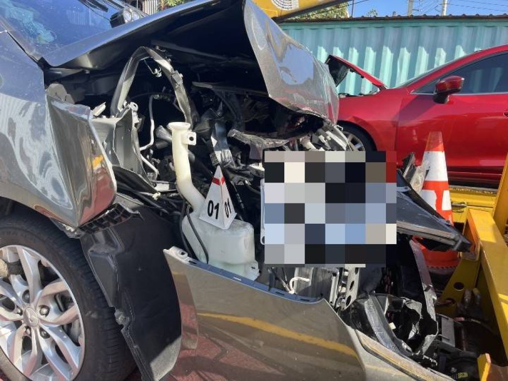 車禍不斷!國道1號彰化路段15分鐘內接連3起車禍 9車相撞8人受傷