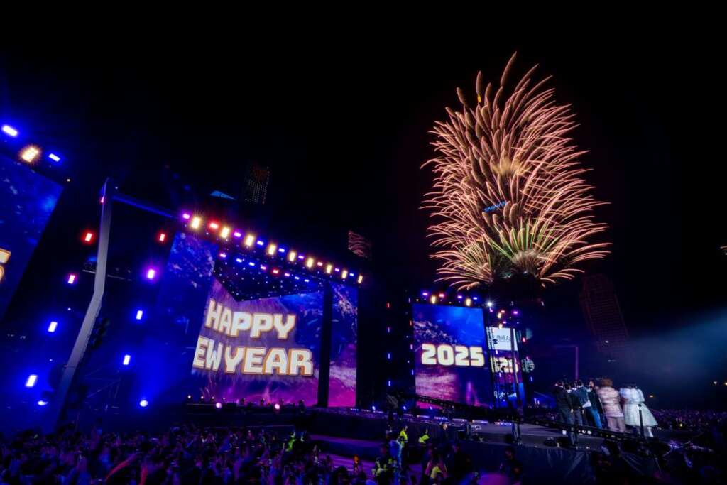 ▲數度經CNN評為全球十大跨年晚會的「臺北最High新年城」。