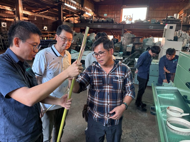 工藝中心推動在地纖維材料技術創新 月桃假莖熱壓乾燥設備研發成果發表