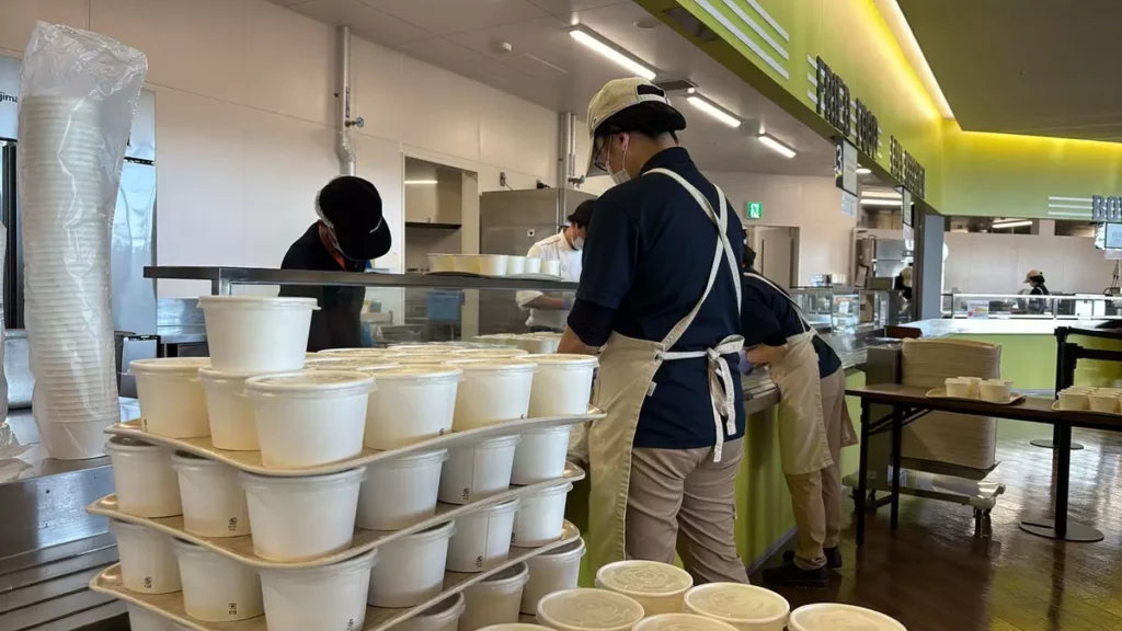 台積電 JASM 熊本廠,準備冬至湯圓提供員工享用