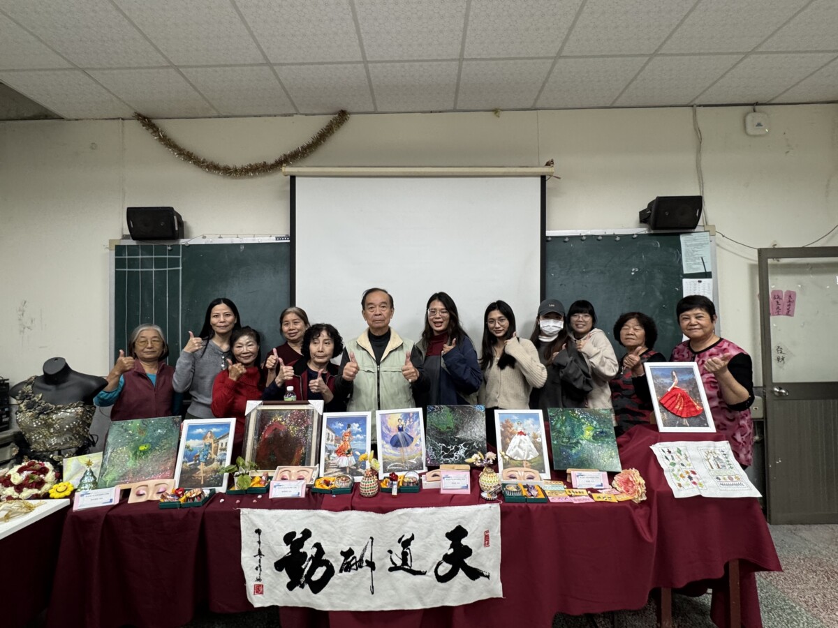 A1227新光高中美容科進修部成果展登場1