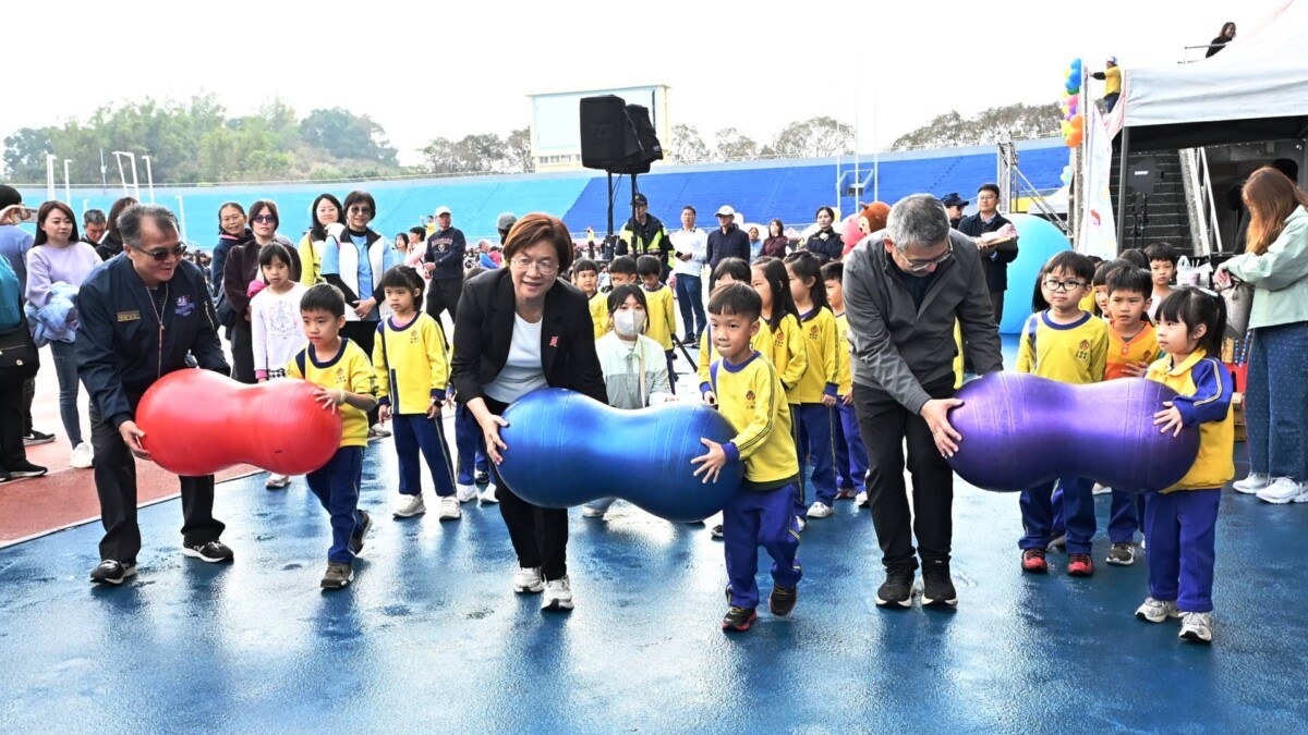 彰化縣幼兒園親子嘉年華 24項關卡共同培養孩子EQ好情緒1